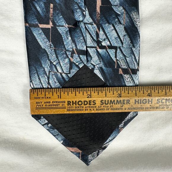 Haas Automation Blue 100% Silk Neck Tie Formula One 1 Haas F1 Team Racing - Picture 12 of 13